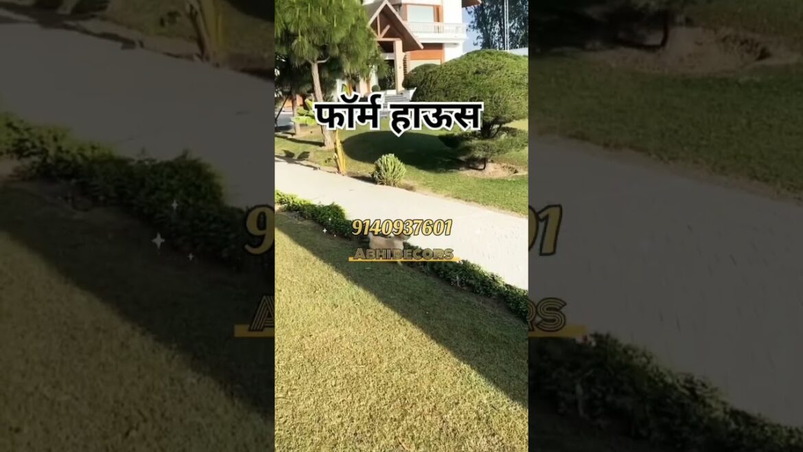 New landscape project।।#farmhouse #landscaping #agriculture #hotels #shorts #reels #trending