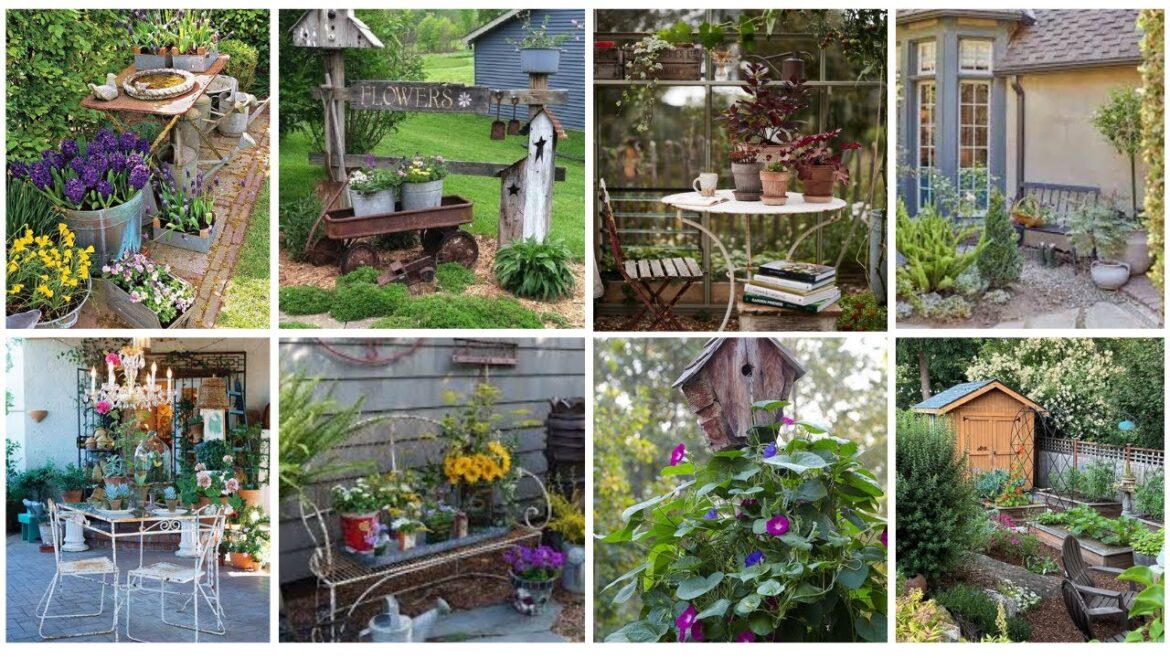 55 + Rustic Garden Design Ideas. Landscaping Ideas for Garden Design.  @decorabout