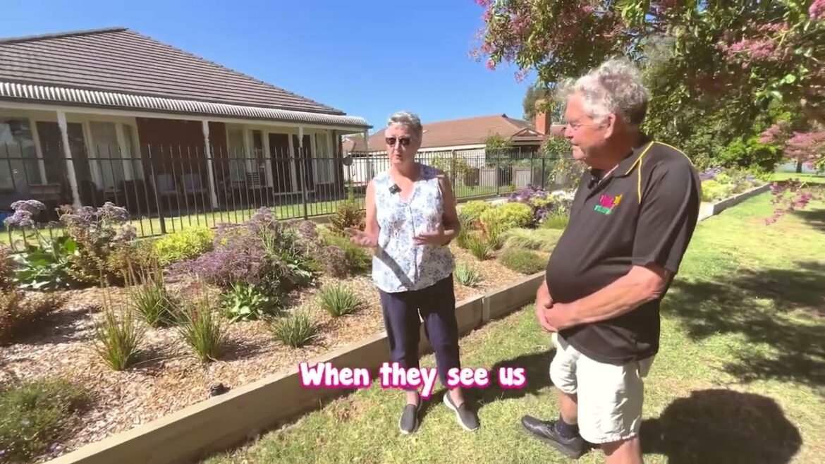 CRAZY colourful Garden Design - WOW!