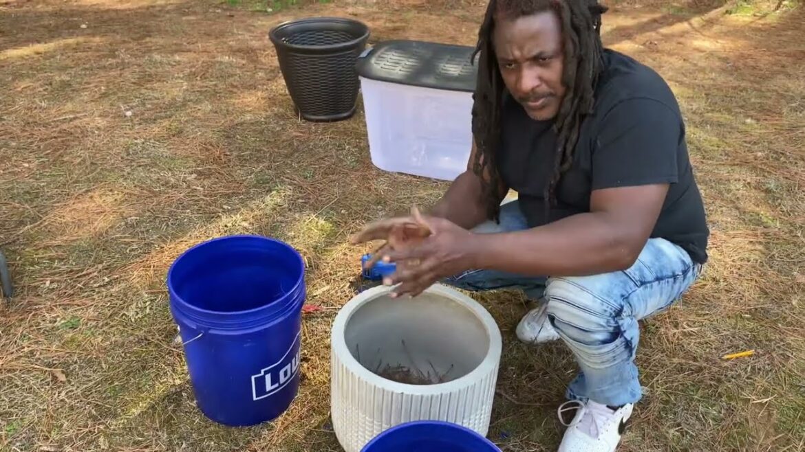 Container Garden How to  prepare your container part2