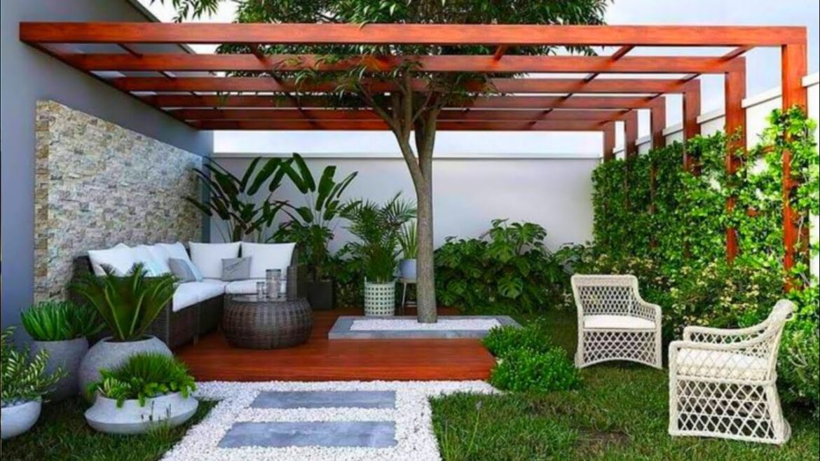150 Modern Patio Design Ideas 2024 Backyard Garden Landscaping ideas Terrace/Rooftop Garden Pergola