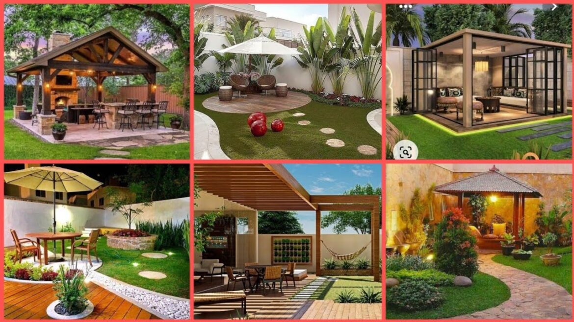 Modern Home Garden landscaping ideas | Modern backyard patio designs | Top patio designs ideas