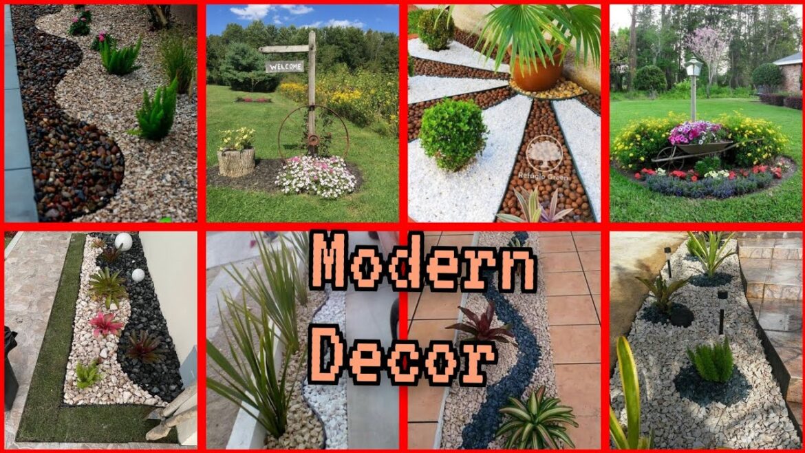 New Front Yard Landscaping ideas#FashionArrange #Modren garden