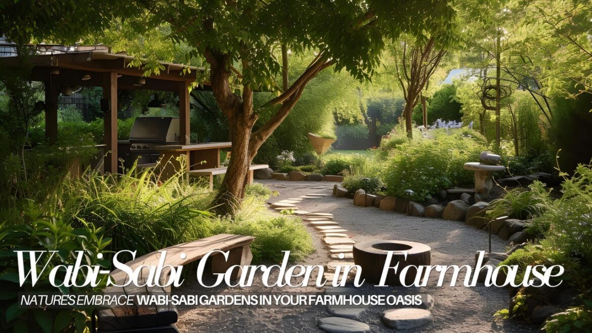 Nature's Embrace: Wabi-Sabi Gardens in Your Farmhouse Oasis
