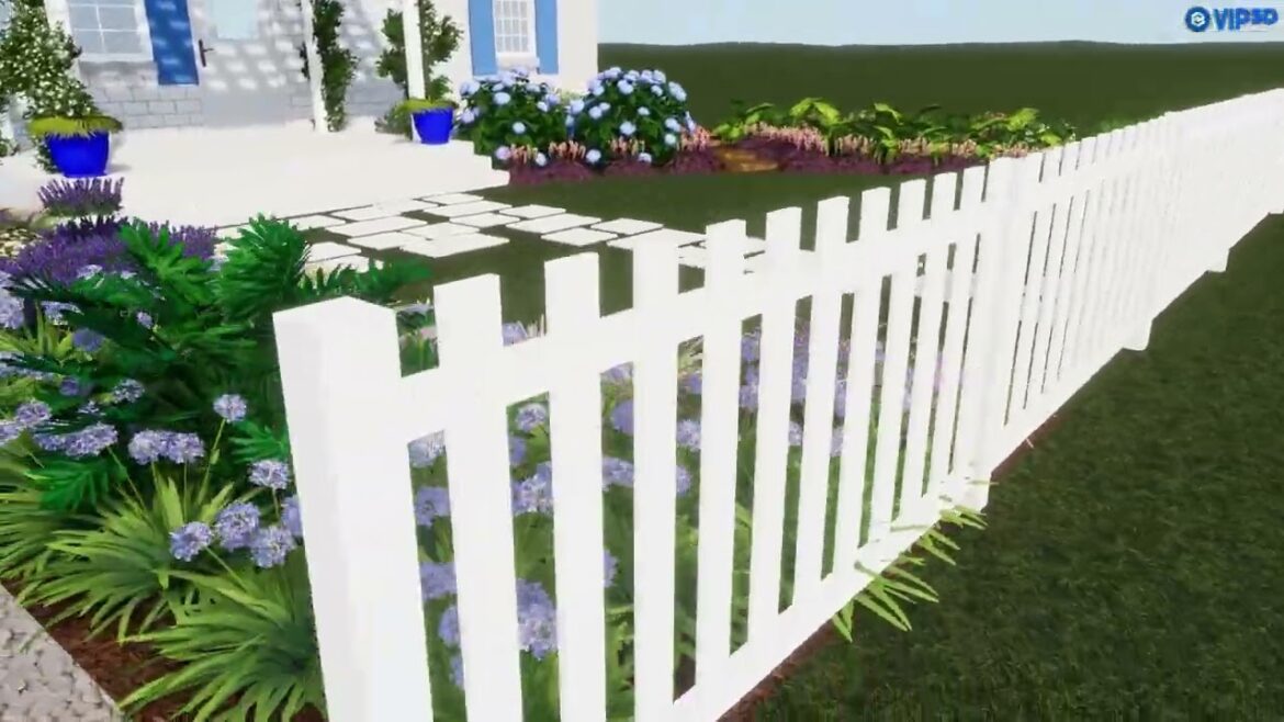 Hoffman Landscape Design - front Yard - 02.28.24