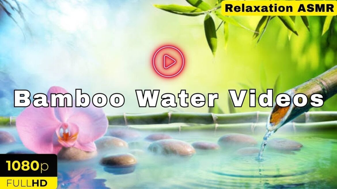 Relaxing Piano Music Bamboo Water Fountain, Sleep Music, Relaxing Music, Water Sound