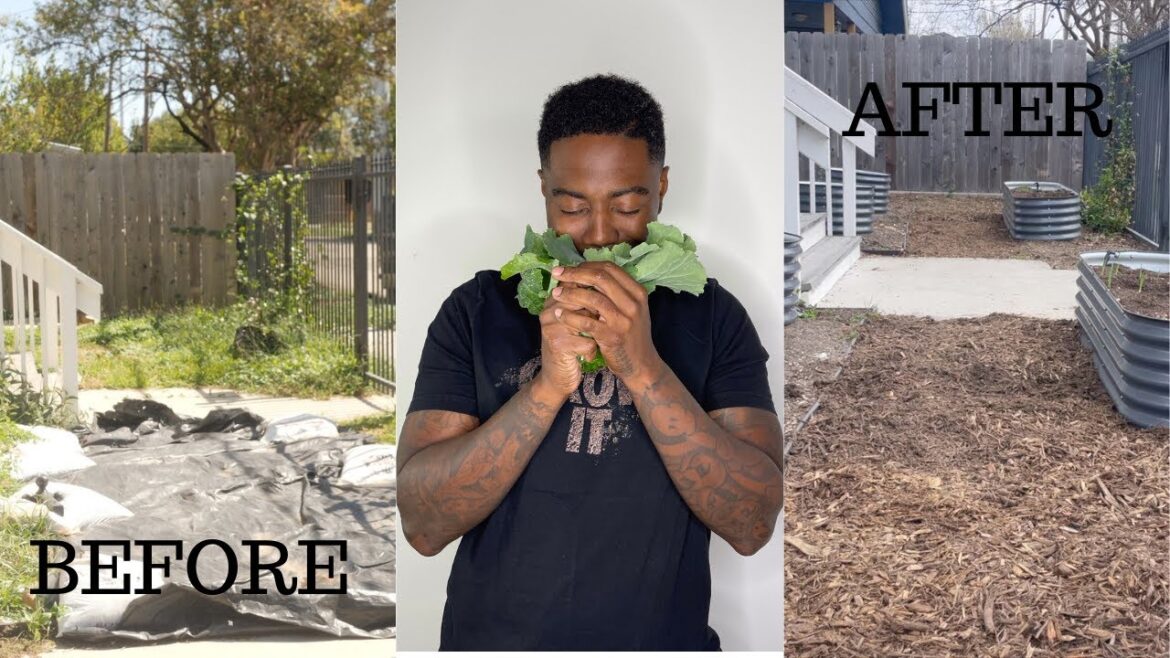 Front Yard Urban Garden Transformation