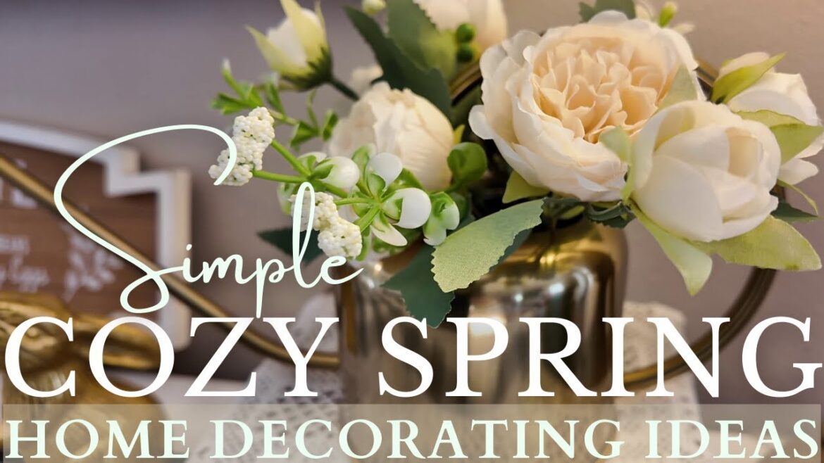 🌸 NEW 🌸 SIMPLE SPRING INSPIRATION | SIMPLE SPRING HOME DECORATING | SPRING DECORATE WITH ME 2024