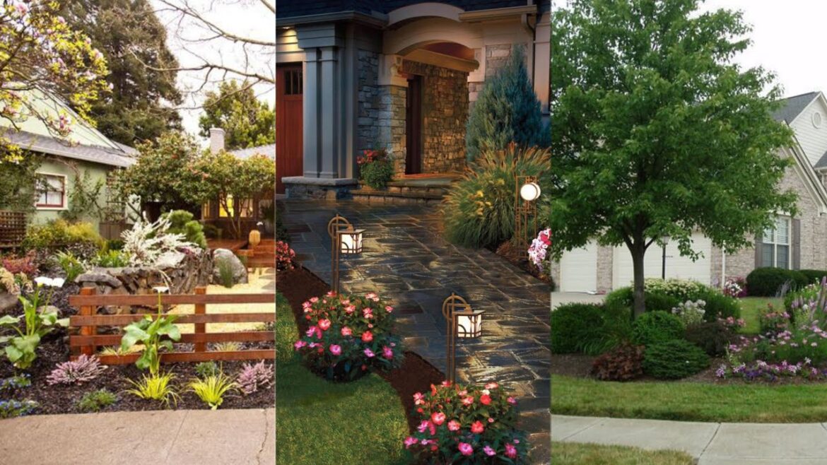 Front yard corner landscaping ideas | front yard corner lot idea | rock garden design for front yard Front yard corner landscaping ideas | front yard corner lot idea | rock garden design for front yard
