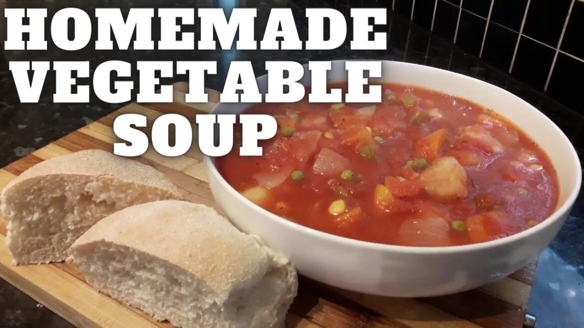 Home Grown Vegetable Soup [Gardening Allotment UK] [Grow Vegetables At Home ]