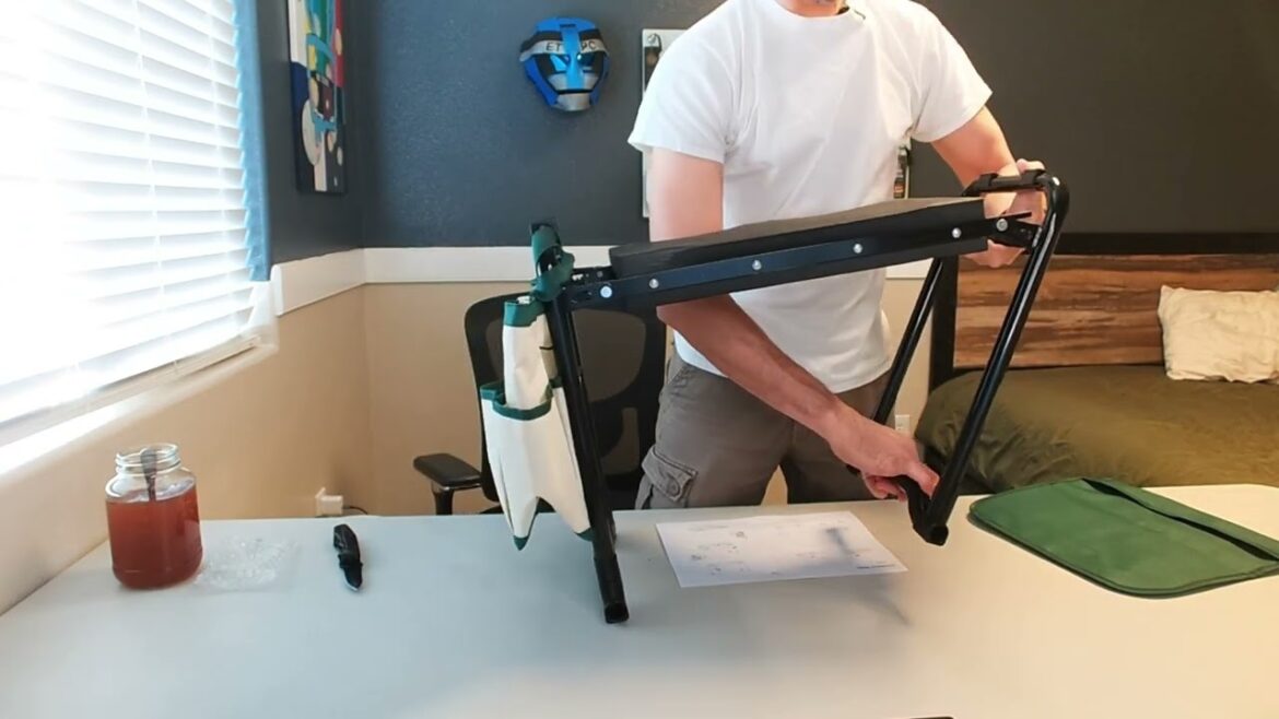 Garden Kneeler Seat Unboxing and review VOPEAK