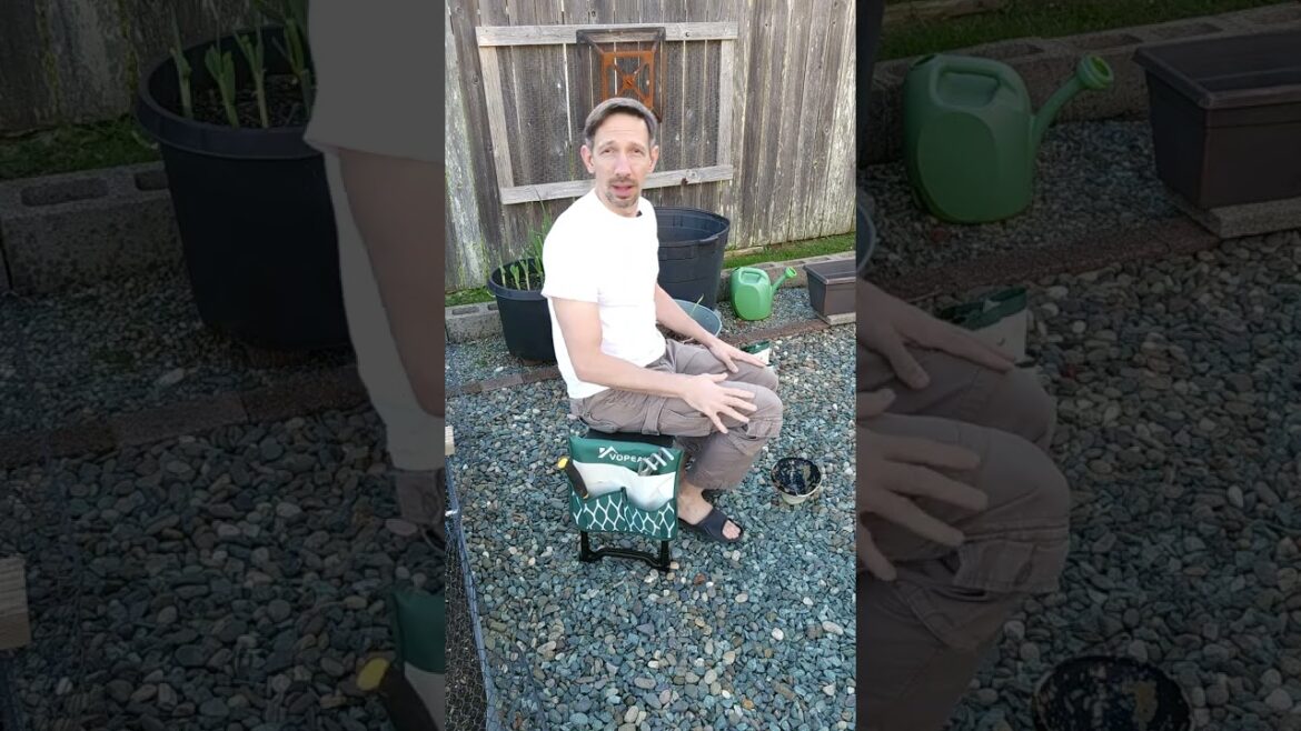 VOPEAK Garden bench kneeler QUICK REVIEW