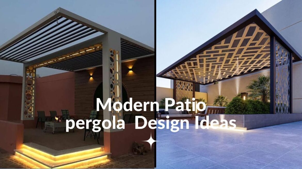 100 Modern Patio Design Ideas 2024 Landscaping Ideas Terrace Rooftop Garden Pergola
