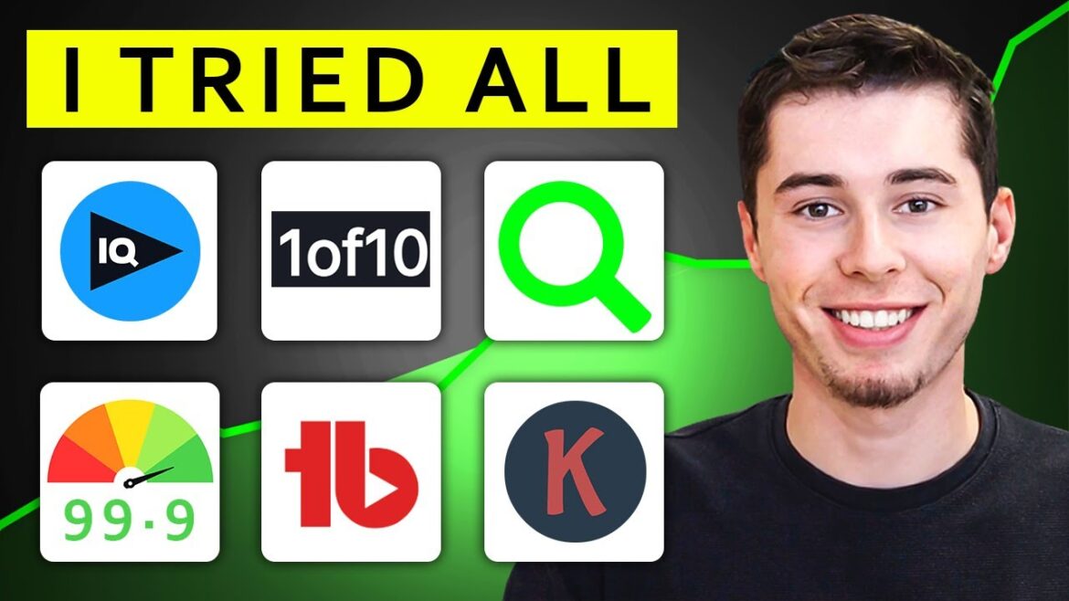 Best YouTube Keyword Research Tools (to Rank #1 on YouTube)
