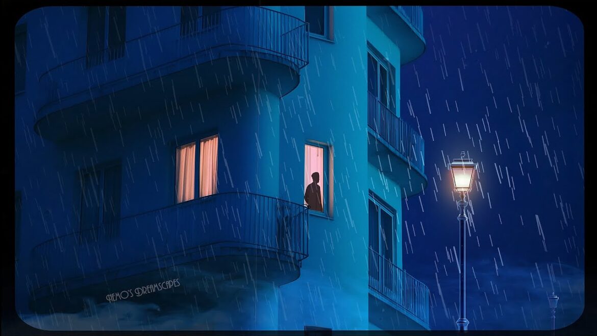 Everyone is sleeping but You - Vintage Oldies playing in another room and it's raining (No thunders)