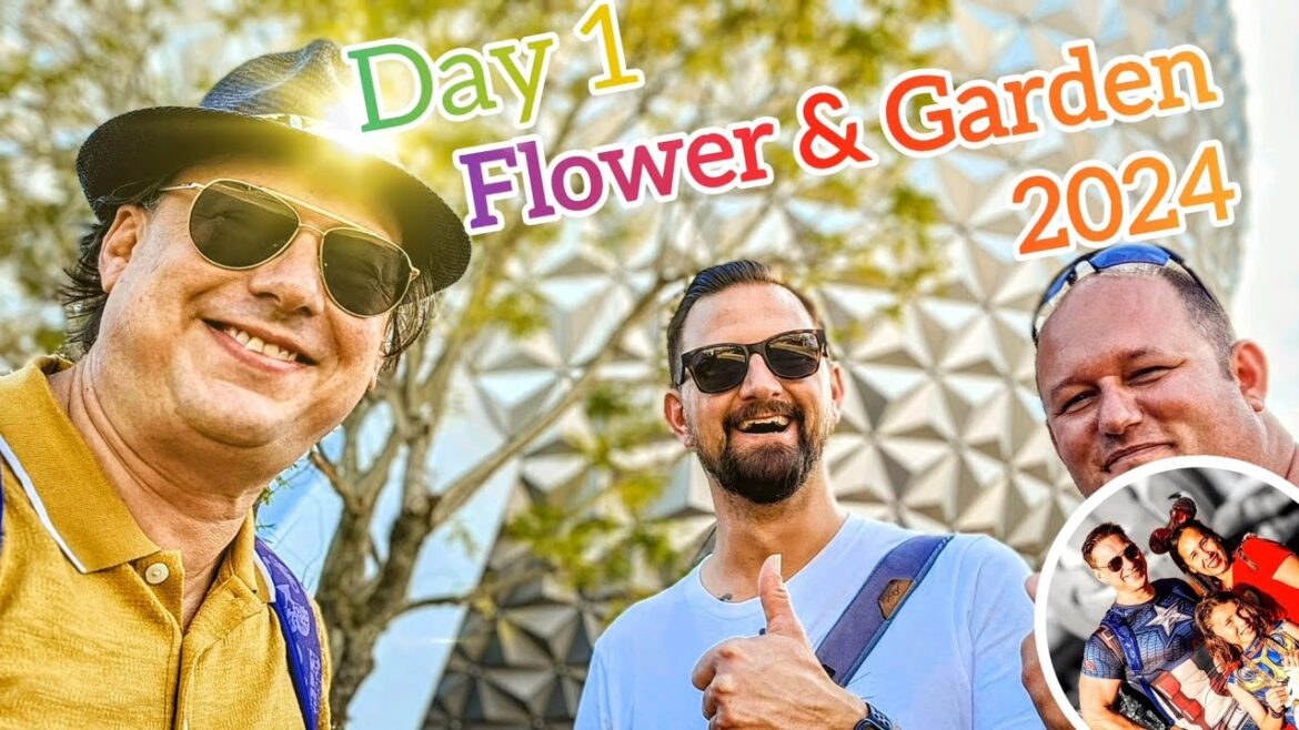 EPCOT All Topiaries & FOOD! 2024 Flower & Garden Festival Day 1