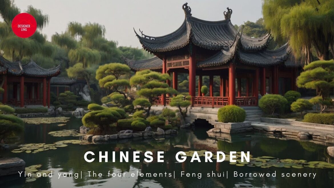 Classic Chinese style garden design Classic Chinese style garden design