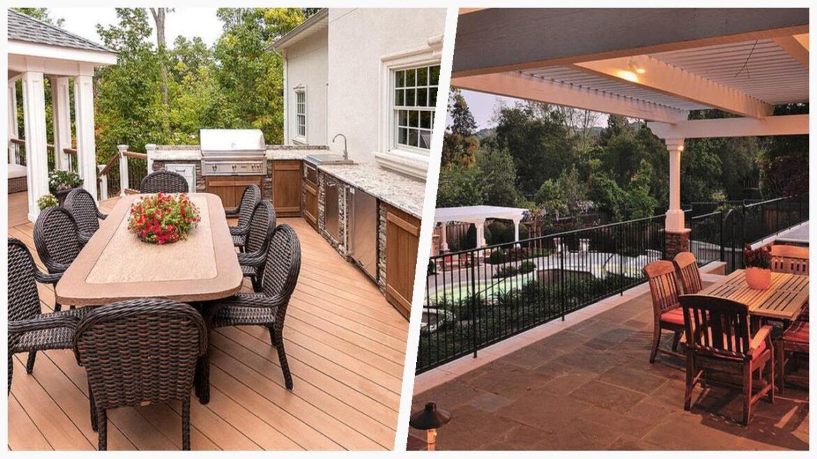 75 Orange Outdoor Kitchen Design Ideas You'll Love ♡