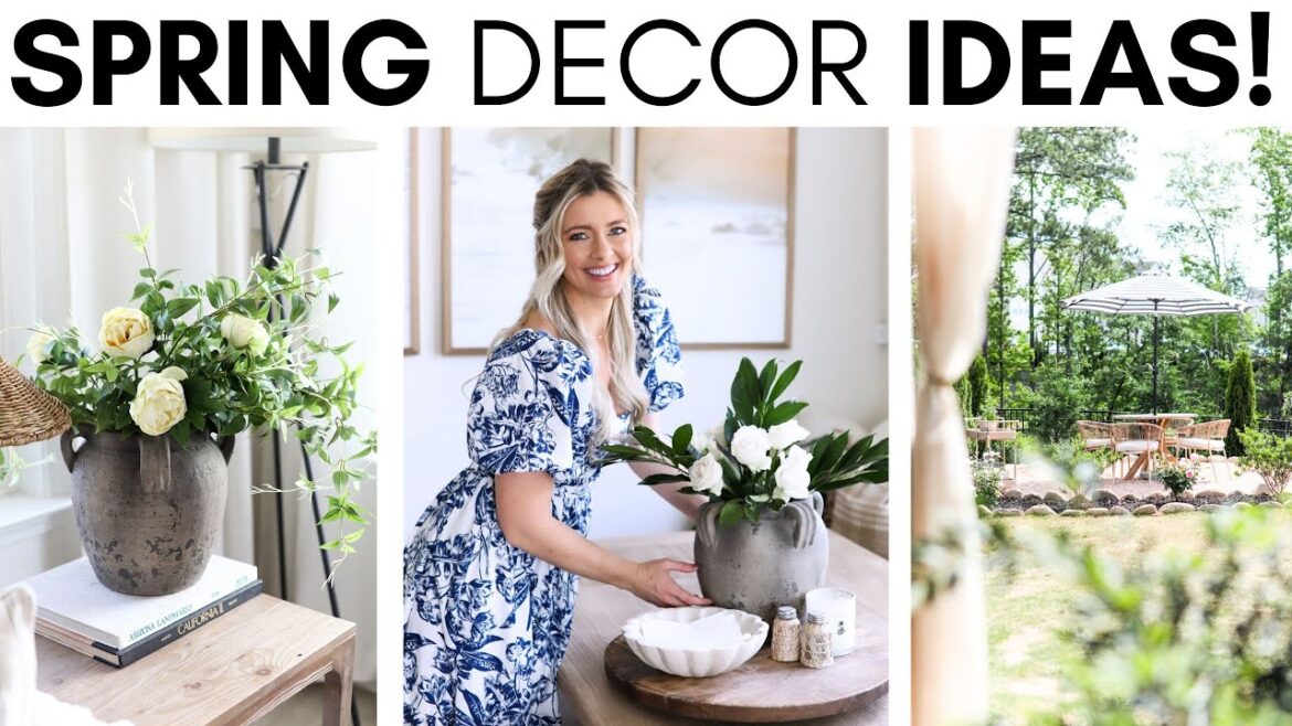 SPRING DECORATING IDEAS || BUDGET-FRIENDLY DECOR TIPS || DECORATING FOR SPRING SPRING DECORATING IDEAS || BUDGET-FRIENDLY DECOR TIPS || DECORATING FOR SPRING