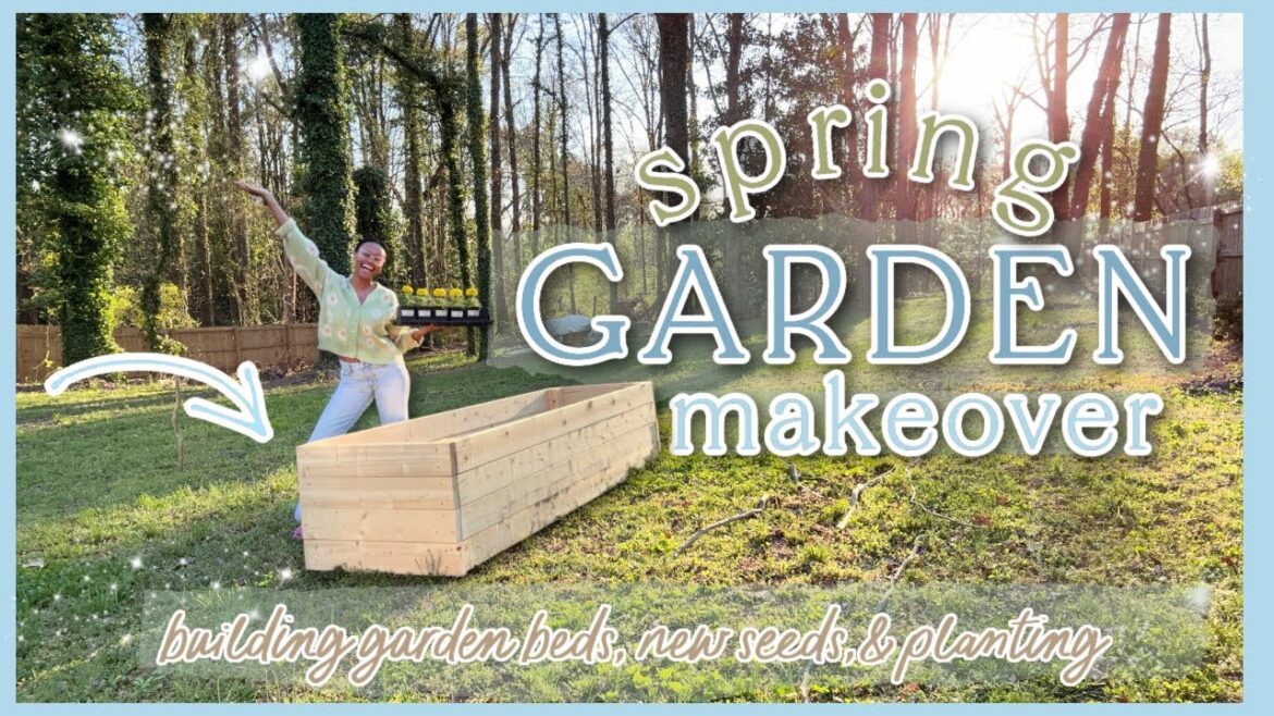 CREATING OUR DREAM GARDEN| DIY Garden Beds, Spring Patio Makeover, Planting, New Seeds #FIXERUPPER CREATING OUR DREAM GARDEN| DIY Garden Beds, Spring Patio Makeover, Planting, New Seeds #FIXERUPPER