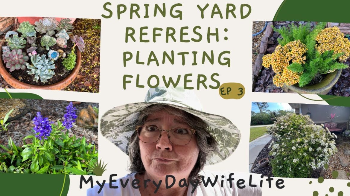Planting Flowers Finally! | Florida Spring Yard Refresh Ep 3 | Fix It Friday