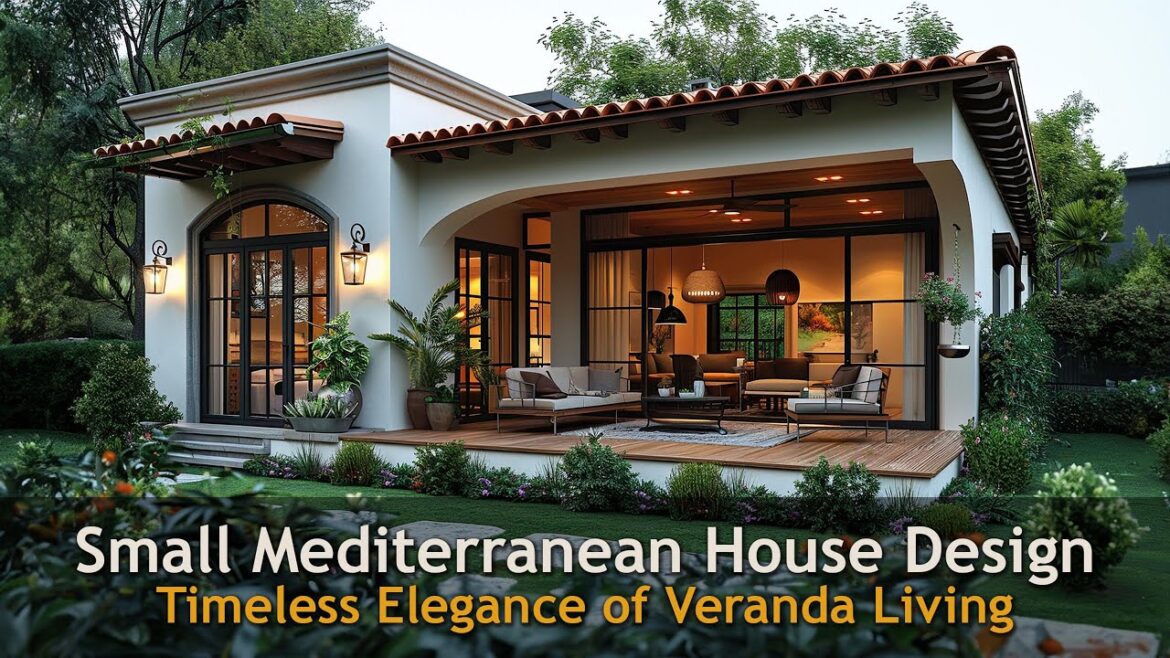 Exploring the Charm of A Small Mediterranean House with Veranda Exploring the Charm of A Small Mediterranean House with Veranda