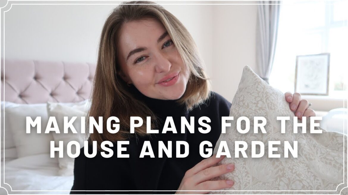 MAKING PLANS FOR THE HOUSE AND GARDEN | PetiteElliee Moving Vlogs Episode 9 MAKING PLANS FOR THE HOUSE AND GARDEN | PetiteElliee Moving Vlogs Episode 9