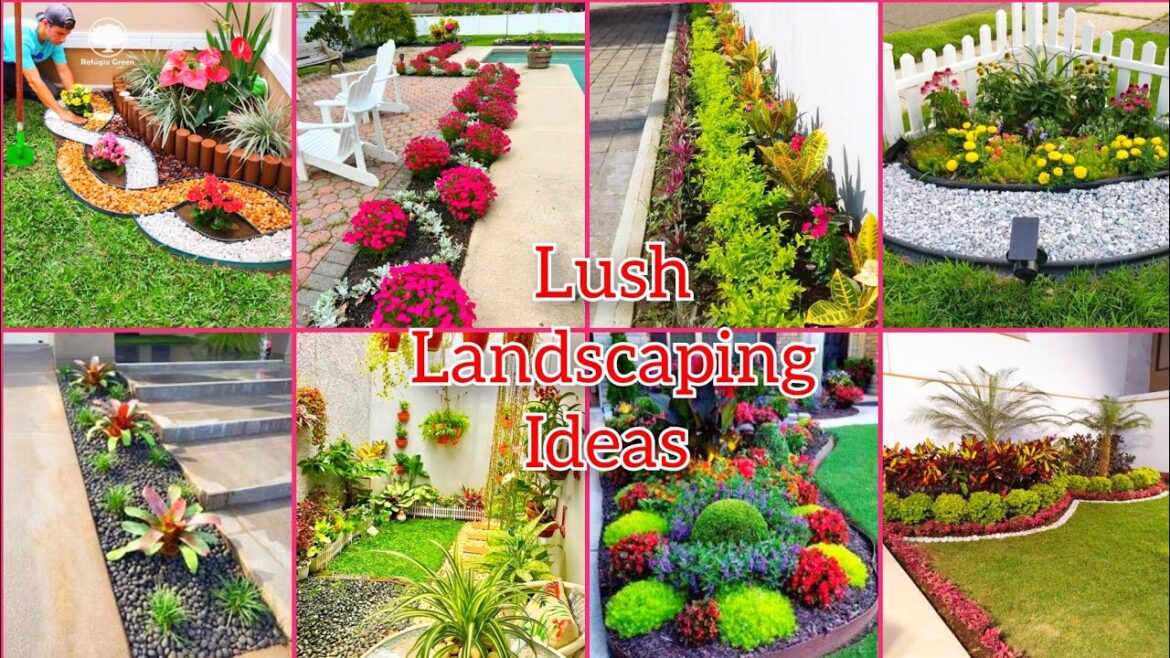 Aesthetic Front Yard Landscaping decore ideas New Lush Landscaping design ideas #myfirsthome
