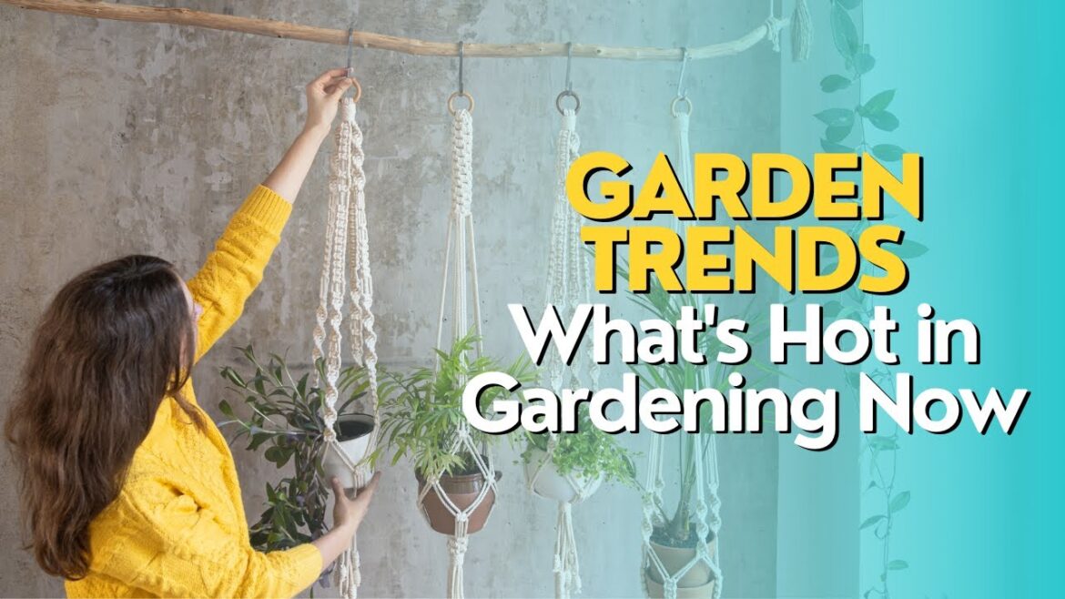 Garden Trends: What's Hot in Gardening Now