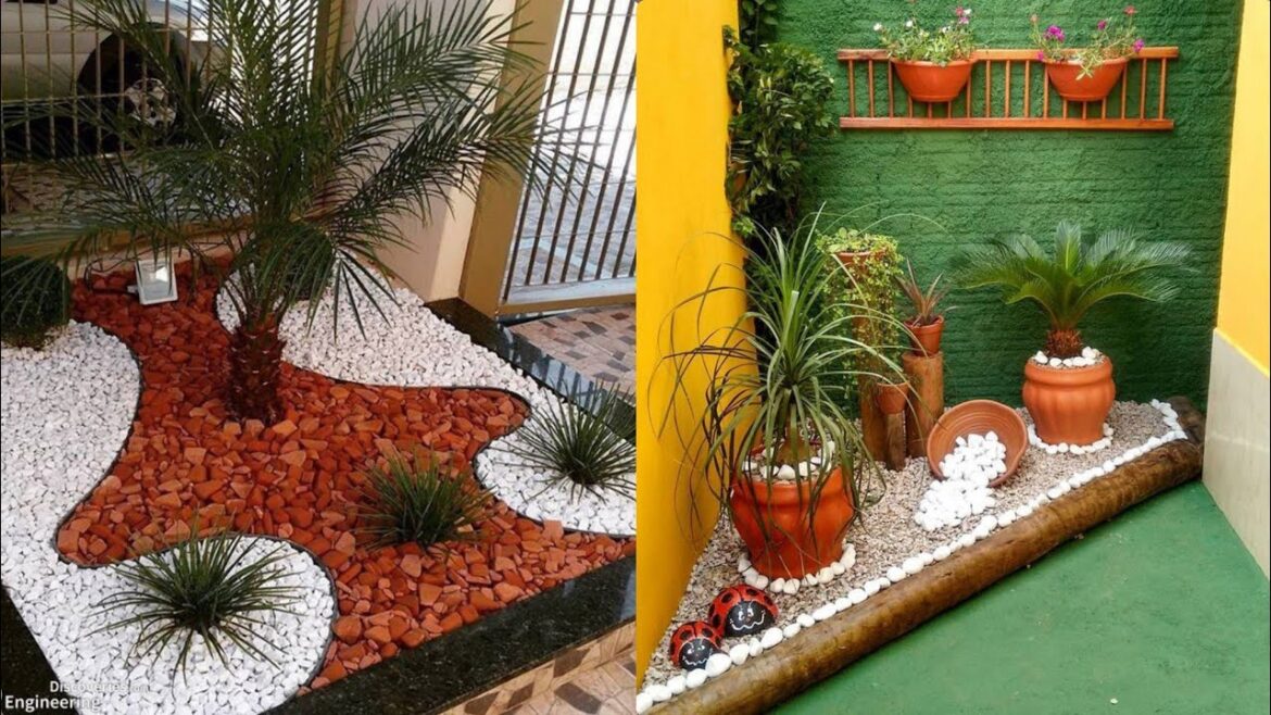 Modern New Small Corner Garden Landscaping Ideas 2024|Rock Landscaping Ideas For BackFront Yard Modern New Small Corner Garden Landscaping Ideas 2024|Rock Landscaping Ideas For BackFront Yard