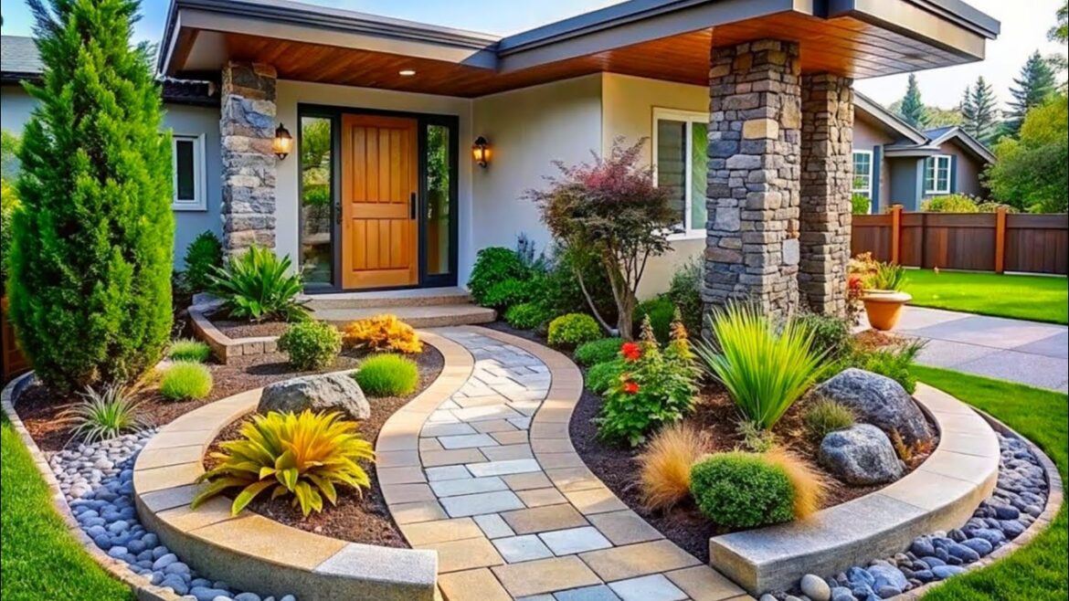 150 AMAZING FRONT YARD GARDEN Landscaping Ideas 2024 Backyard Patio Design House Exterior Design 150 AMAZING FRONT YARD GARDEN Landscaping Ideas 2024 Backyard Patio Design House Exterior Design