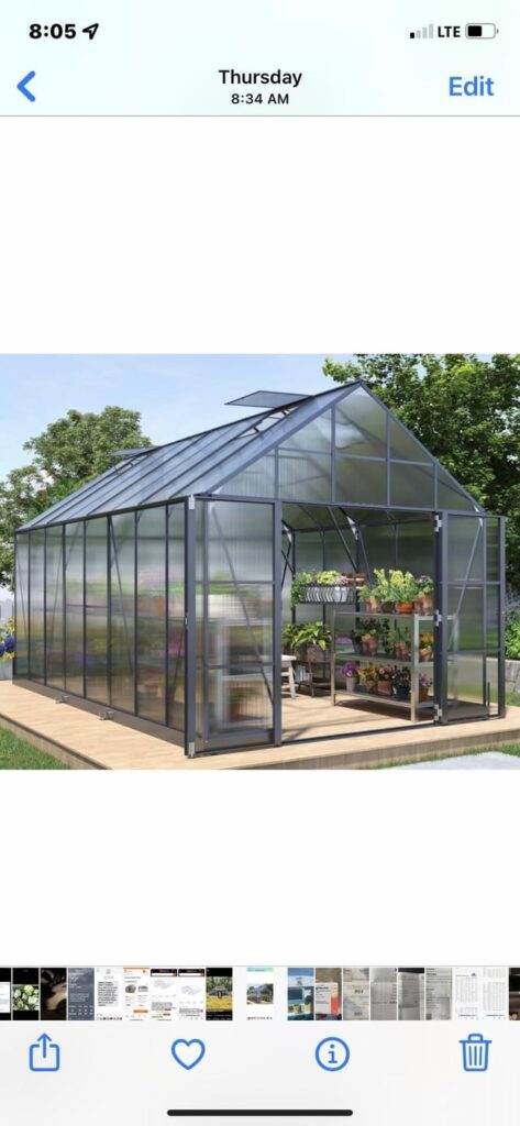 Just Bought a Greenhouse Looking for tips/info on how too anchor this. Other tips appreciated we haven’t started with the build.