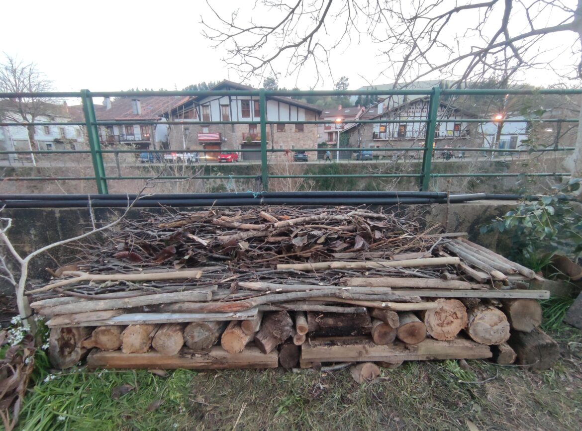 I started a hugelkultur experiment.