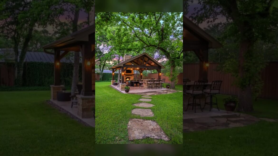 BACKYARD PATIO DESIGN IDEAS| LATEST GAZEBO DESIGN IDEAS 2022| #interiorideas #interiordesign #patio
