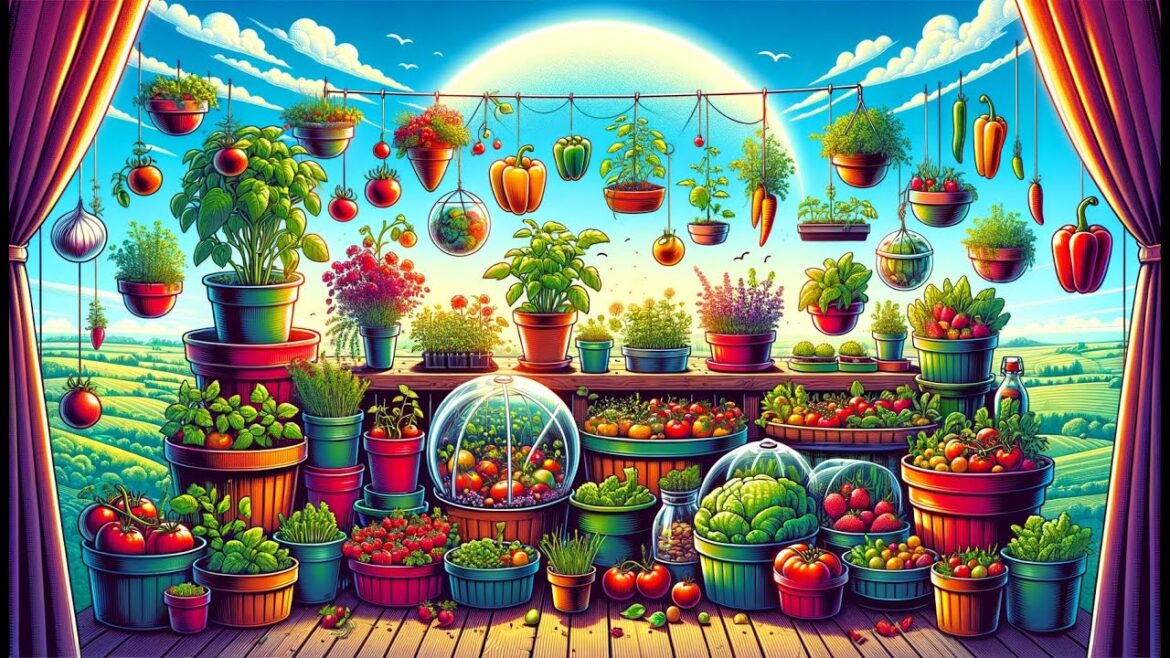 Container Gardening: Growing Food in Small Spaces