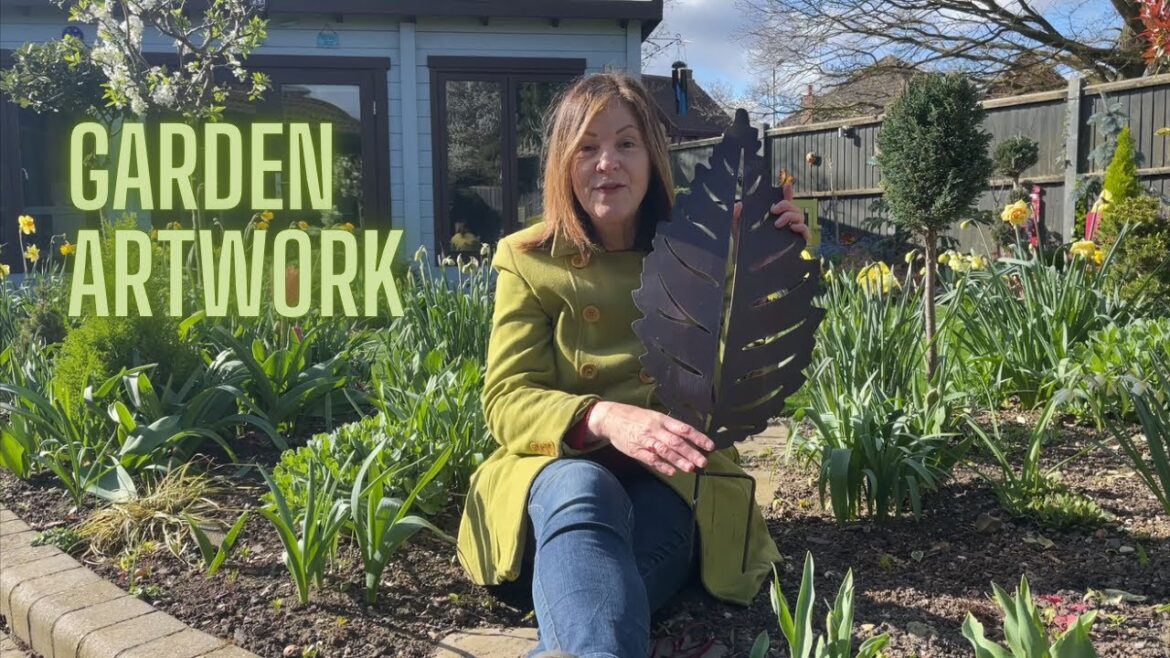 Garden Jobs For Easter Series: #2 of 4: Garden Art (& Out With The Old) 🍂