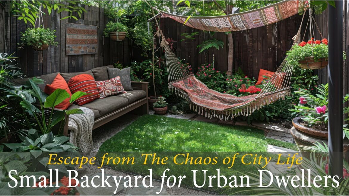 Small Backyard Garden Ideas for Urban Dwellers : Havens of Beauty and Tranquility