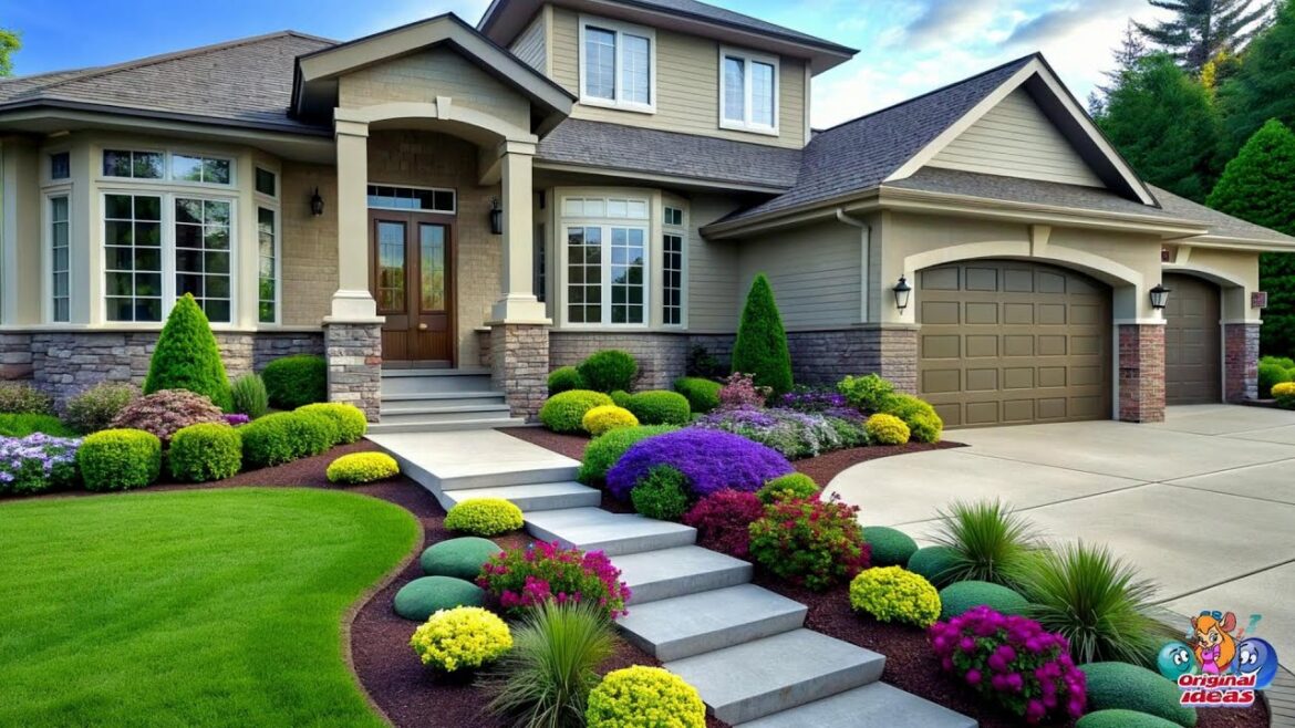 Modern Front Yard Landscaping Ideas | Creating a Striking Curb Appeal | Flower Bed Design and Lawn Modern Front Yard Landscaping Ideas | Creating a Striking Curb Appeal | Flower Bed Design and Lawn