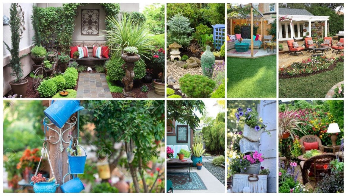 38 + DIY Small & Vintage Garden Design Ideas. Garden Landscaping Decor Ideas. @decorabout