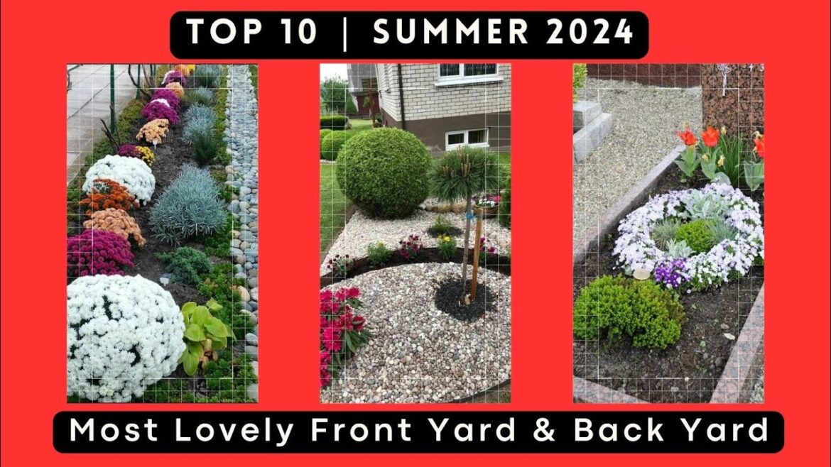 Most Lovely Front Yard And Back Yard Gardening Decor Ideas For Summer 2024 Most Lovely Front Yard And Back Yard Gardening Decor Ideas For Summer 2024
