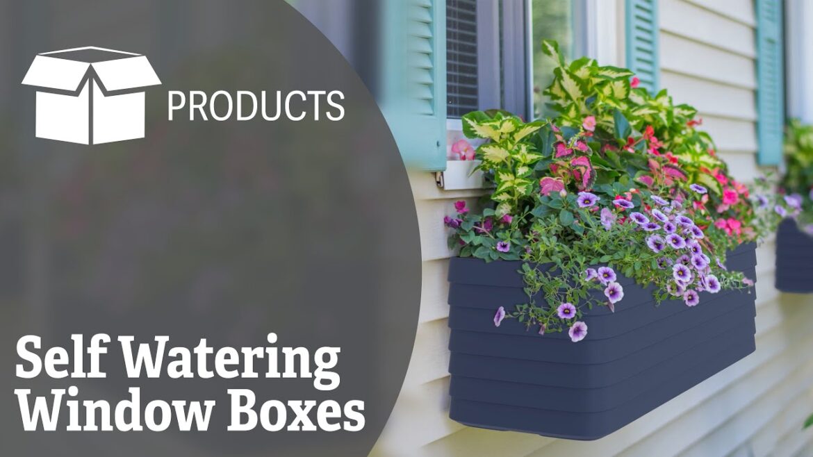 TruDrop Self Watering Window Boxes