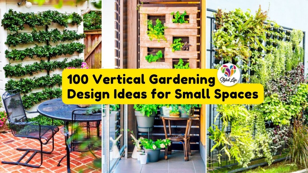 100 Best Vertical Garden Design Ideas for Small Spaces! Garden Ideas