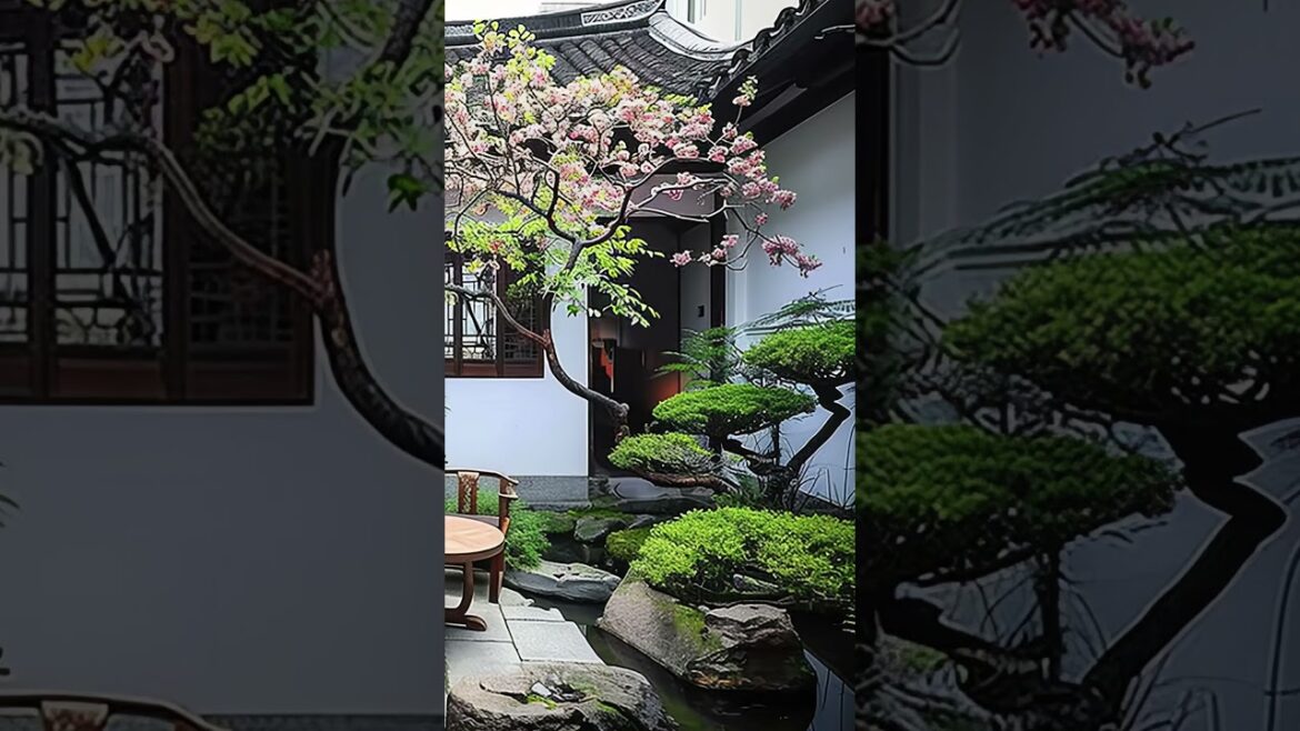 Crafting Your Own Japanese Courtyard Paradise | Home & Garden HR #shorts Crafting Your Own Japanese Courtyard Paradise | Home & Garden HR #shorts