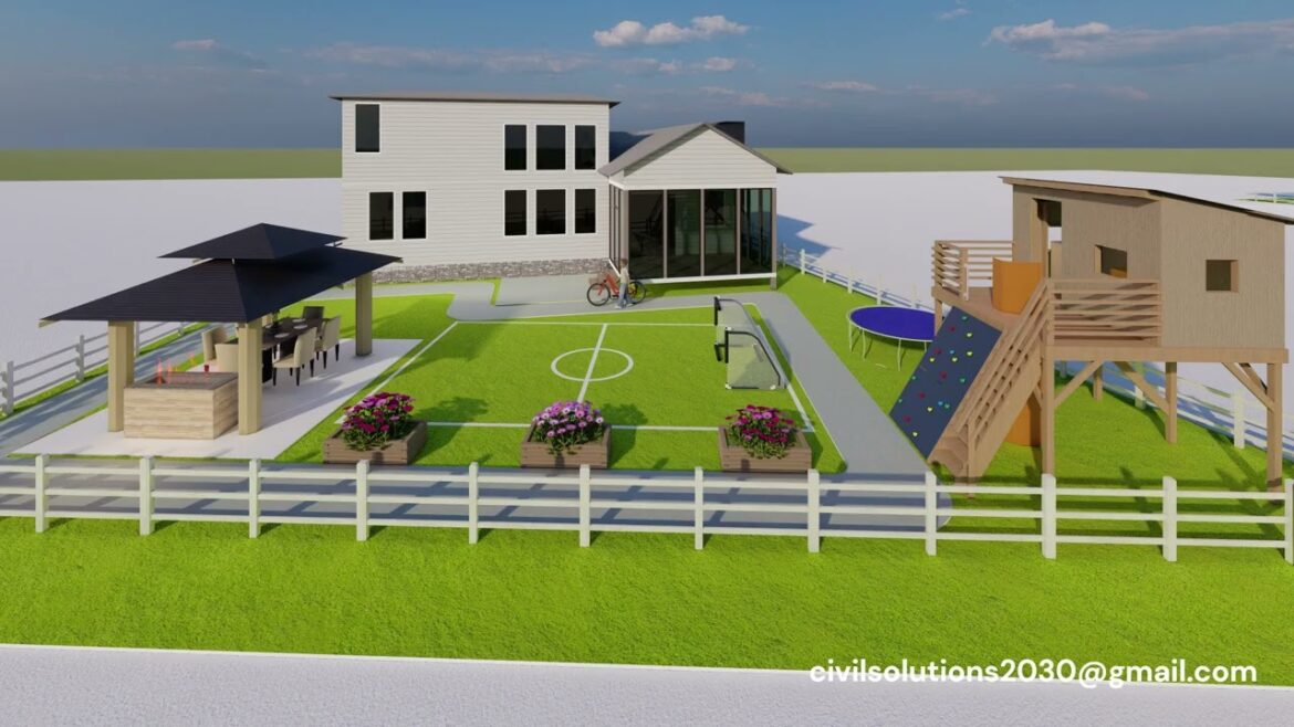 Custom backyard landscape designs