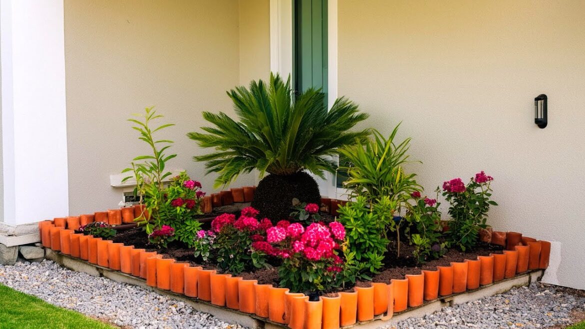 Front Yard Landscaping Ideas | Beautiful Flower Beds In The Garden