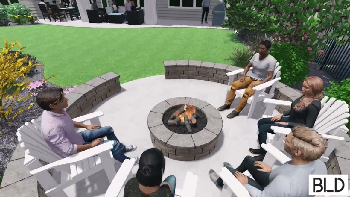 Eagle Backyard Landscape Design (TAY24)