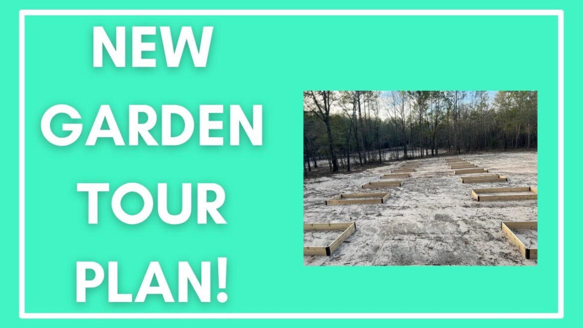 🌱✨2024 Garden Tour: Raised Vegetable and Cut Flower Beds with Orchard Plans on First Day of Spring