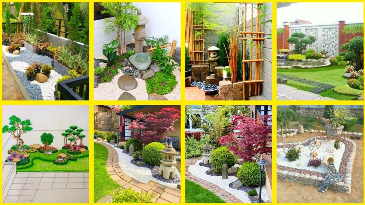 Modern Front Yard Landscaping Garden landscape design ideas #Creative designs