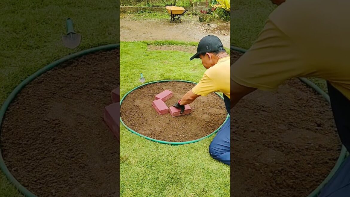 DIY Ring Shape Garden Design Ideas | Picnic Garden