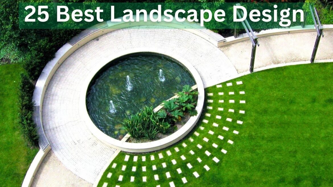 Beautiful landscape design |  LANDSCAPE DESIGN #landscaping #backyard #gardening #Landscapedesign